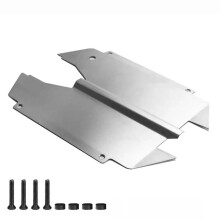 RC Car Stainless Steel Chassis Armor Protector for 1/10 MJX 10208 RC Car Upgrade Parts Accessories