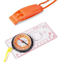 Advanced Orienteering Compass for Hiking, Backpacking, and Camping - Ideal Survival Gift for Scouts