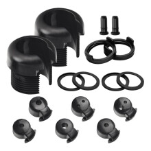Kit de Enchufes para Cableado A Través de la Cubierta del Kayak para Baterías de Equipos, Sonda de Pesca, Motor y Kit de Iluminación