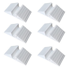 Piedini di Supporto per Recinzione del Cancello, Accessori di Rinforzo per Recinzione Isolante Triangolare In Plastica, Pannello di Recinzione per