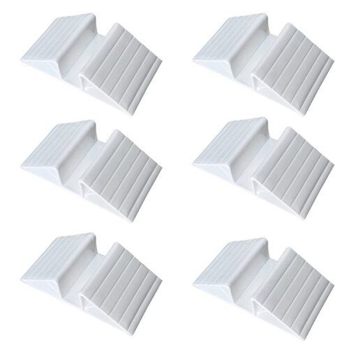 Gate Fence Support Feet Plastic Triangular Isolation Fence Reinforcement Accessories Freestanding Dog Gate Fence Panel