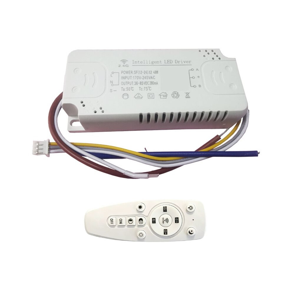 App Control Led Driver 2.4G Remote Intelligent Transformer Dimmable Color-Changeable Chandelier (50-70W) X2 140W 4713418335614