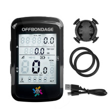 OFFBONDAGE Computador GPS para Ciclismo - Velocímetro Sem Fio de 2,6 Polegadas, Odômetro À Prova D'Água, Cronômetro Digital para Ciclismo
