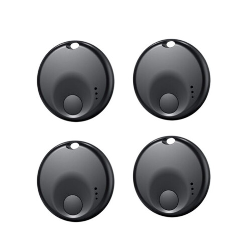 GPS Tracker for Android for  Find My Wearable Airtag Device for Car and Personal Tracking Black