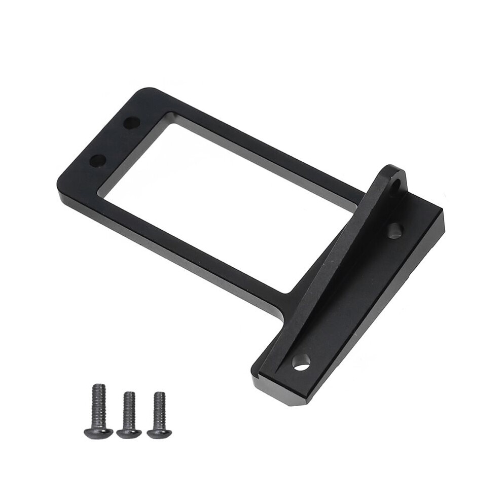 Metal Lcg Front Axle Bat Servo Mount For 1/10 Rc Crawler Car Vp Capra F9 Low Center Of Gravity Chassis Black 6031002589136