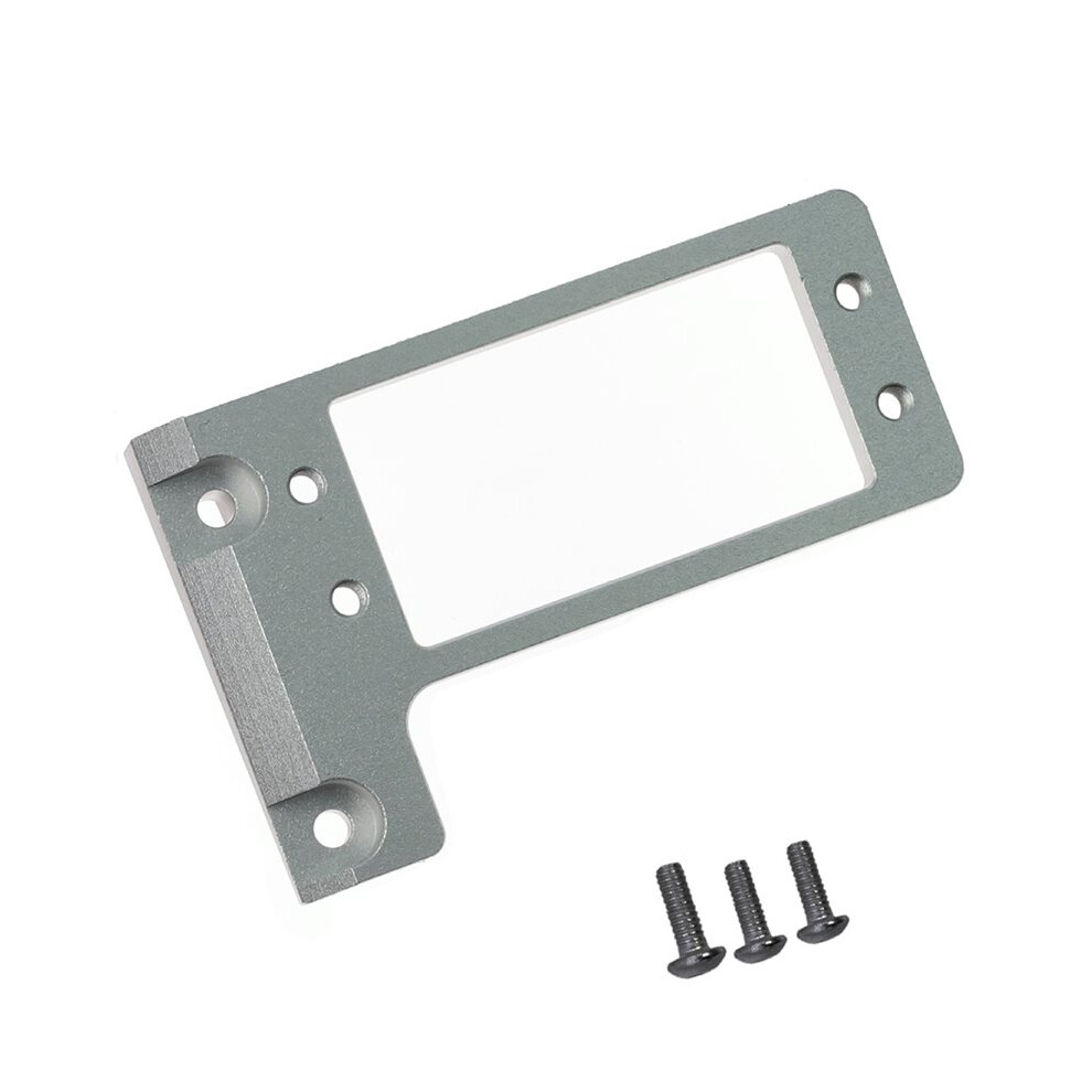 Metal Lcg Front Axle Bat Servo Mount For 1/10 Rc Crawler Car Vp Capra F9 Low Center Of Gravity Chassis Silver 6032933750336