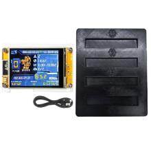 NMMiner NerdMiner Hashrate 852KH/S Minerador ESP32 Atualizado Tela Inteligente de 2,8 Polegadas Criptomoedas Solo Loteria Bitcoin com Suporte