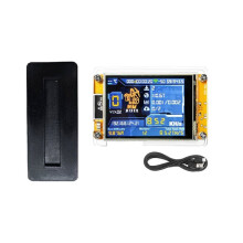 NMMiner NerdMiner Upgraded Hashrate 852KH/S Miner ESP32 2.8 Inch Display Crypto Solo Lottery Bitcoin with Stand