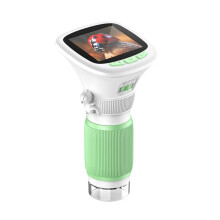 Children'S Handheld Microscope with Rotating Focus and 2.4inch High-Definition Screen for Outdoor Science Microscope A
