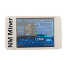 1060KH/S NerdMiner PRO NMMiner BTC Solo Miner Bitcoin Crypto Solo Lottery Miner 2.8 Inch Color Display Miner