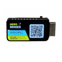 NerdMiner 260Kh/S USB Minerador de Bitcoins para Loteria Solo com  Display para Mineração de BTC Via USB