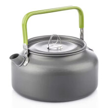 Portable Outdoor Water Kettle Water Pot Teapot Coffee Pot Indoor Aluminum Alloy Tea Kettle Hiking Picnic Pot 1.2L