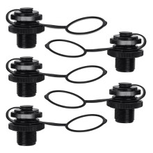 5 Tappi per Kayak Gonfiabili, 24 mm, Pezzi di Ricambio per Kayak Gonfiabili, Accessori per Barche Gonfiabili