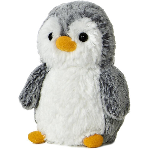 Playful Pompom Penguin Μίνι Λούτρινο Ζωάκι - Ζωντανοί Σύντροφοι για Ζεστές Αγκαλιές - 1