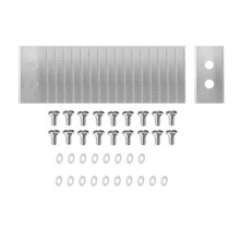 18Pcs Replacement Blades with Washers Screws for Luba & Yuka All Series Replacement Robotic Lawnmower Blades