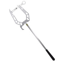 Portable Stop Ship Kayak Accessories Boat Tool Mooring Rope Dock Hook Long-Distance Threader B with Handle