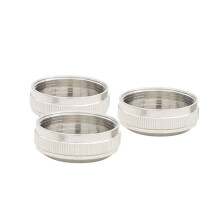 3 Stuks Trompetknop Onderste Schroefzuiger Trompet Vervangende Onderdelen en Accessoires Trompet Reparatie Accessoires Onderste Afdekking