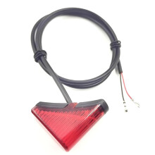 For Quick 3 Electric Scooter Universal Rear Tail Light Brake Warning Light Rear Light Taillight