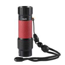 8x25 Full Metal Monoculars Telescope Portable Binoculars for Travel Opera Theater Museum Camping