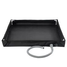 Foldable Shower Tent Floor Base Outdoor Tent Shower Tray Folding Shower Pan Pets Shower Basin Base for Camping Travel