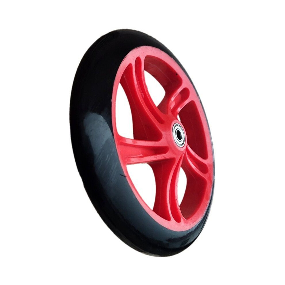 200Mm Wheels With 608 Bearings For And Adult Kickscooters Pu Solid Tire Kick Scooters Wheel Accessories 4713332019652