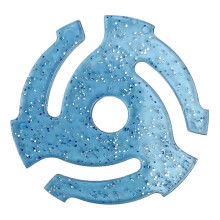 LP45 RPM Vinylplaat Adapter Draaitafel Fonograaf Audio Conversie Basis voor EP Vinylplaat Draaitafel Gramofoon Blauw