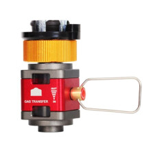 Outdoor Camping Visual Gas Tank Converter Tank Gas Refill Adapter Gas Adapter Collection Valve Card-Type Converter Flat