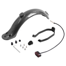 Spatbordset voor Elektrische Scooter, voor M365 / M365 Pro Elektrische Scooter, Spatbord en Spatwaterdichte Beugelset
