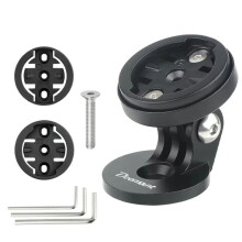 Deemount Bicycle 28.6mm (1-1/8in) Headset Stand for Action Camera Bike Stem Top Cap Computer Bracket for Bryton Wahoo