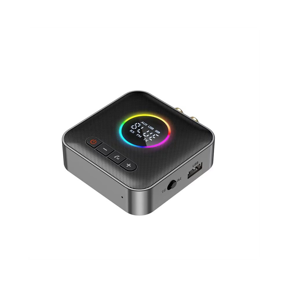 6.0 Transmitter Receiver Fm Modulator Transmitter 3.5Mm Aux Stereo Music Led Display With Mic 6031088637950