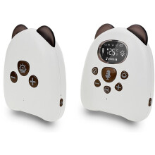 2.4GHz Wireless Baby Monitor Small Portable Two-Way Audio Function Intercom Rechargeable Battery EU Plug