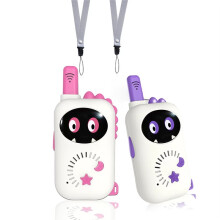 2pcs Walkie Talkie Kids Children Long Distance Wireless Transmission Outdoor Handheld Two Way Radio +Purpler