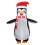 Opblaasbaar Kerstpinguïnkostuum - Feest- en Rollenspelaccessoire 1