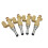 4Pcs Fuel Injector 23209-38040 23250-0S020 for 1