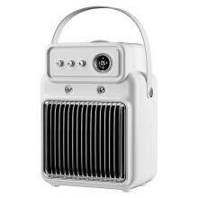 Riscaldatore da Tavolo Umidificante 2 In 1 Efficiente da 1200 W, con Protezione Dal Surriscaldamento, Riscaldatore da Interno per Uffici (UE)