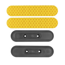 Rear Decor Cover Caps for 5 Electric Scooter Reflector Base Bracket Warning Reflective Sheeting Base