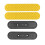Rear Decor Cover Caps Compatible with  5  Electric Scooter Reflector Base Bracket Warning Reflective Sheeting Base 1
