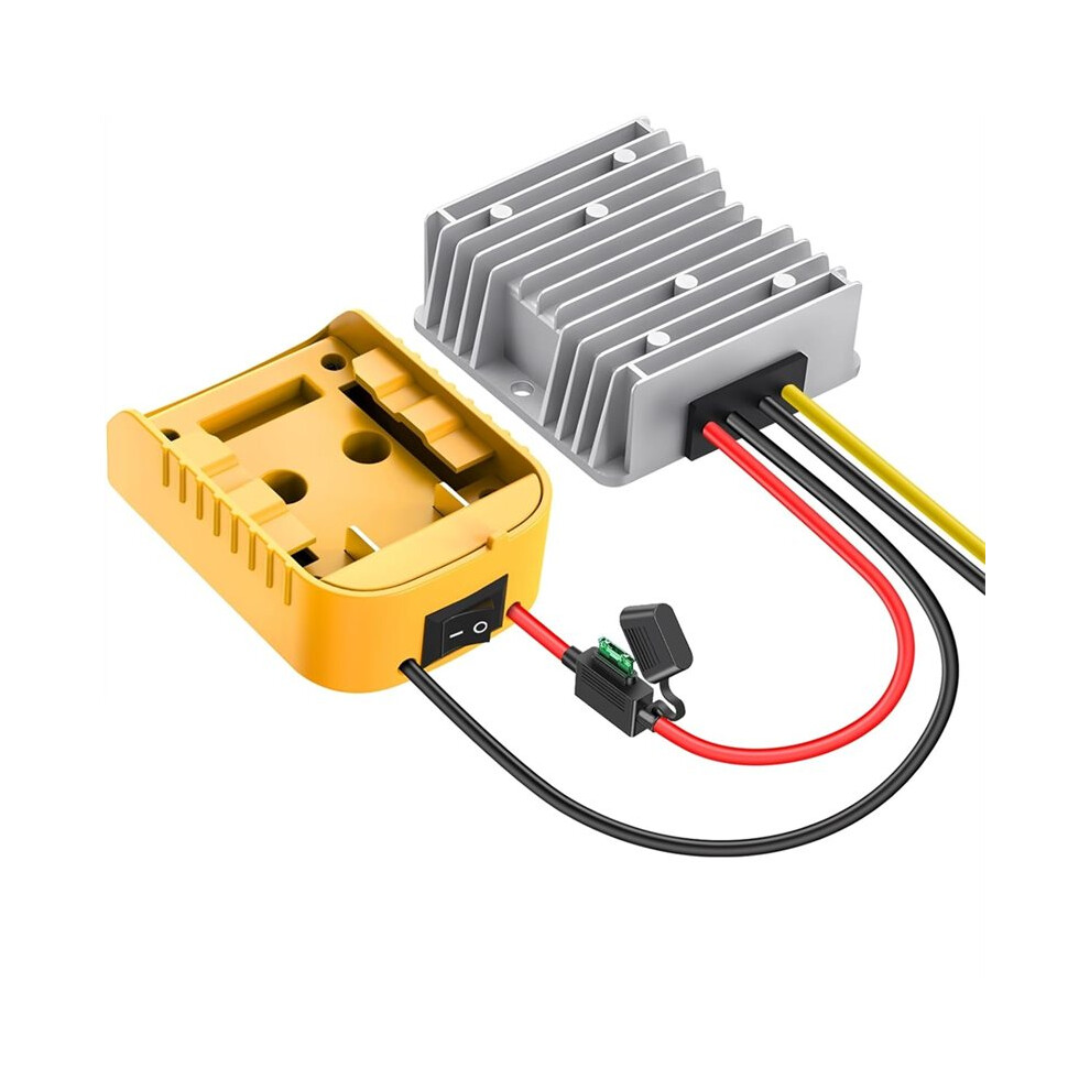 18V To 20V Step Down Converter, Voltage Reducer Transformer 12V 15A 180W Buck Converter Power Wheel Battery Adapter 4711989235517