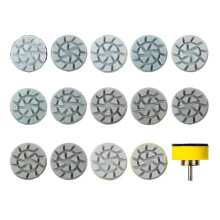 Diamond Polishing Pad Set, 14PCS Different Grit 50 -10000 Water Sanding Discs for Detail Fine Grinding