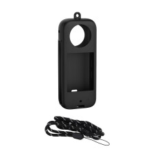 For X4 Air X3 Silicone Cover Camera Lens Protective Case Scratch-Resistant Accessory Black