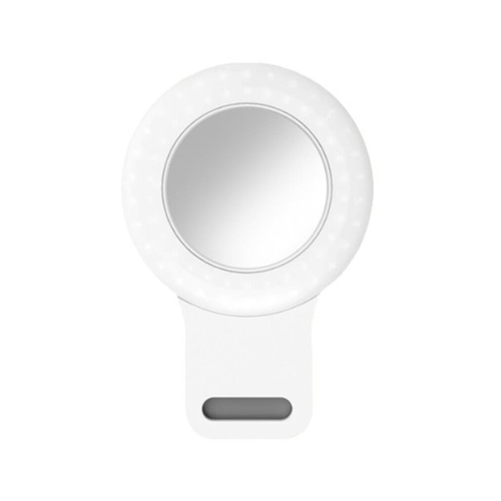 Led Selfie With 3-Level Brightness Control, Usb Rechargeable, 360 Rotation For Mobile Phones And Laptops Light 6031048136172