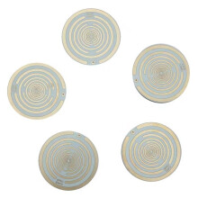 5PCS Polarization Disk MWO Optical Disk Multi-Wave Oscillator Ornaments Lakhovsky Disc Pendant White