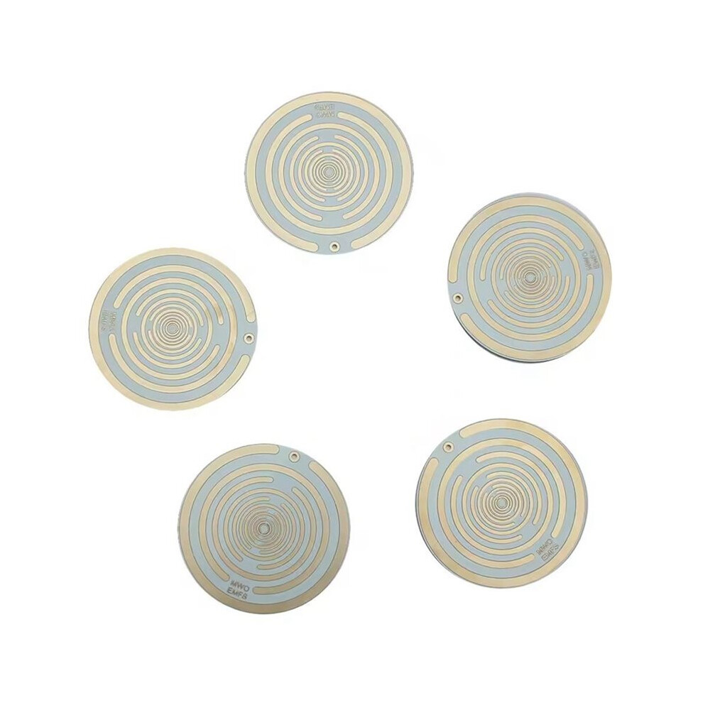 White 5Pcs Polarization Disk Mwo Optical Disk Multi-Wave Oscillator Ornaments Lakhovsky Disc Pendant