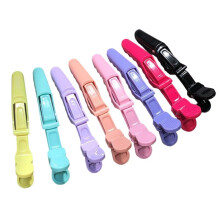 Hair Clips 8Pcs Colorful Alligator Hair Clips Clamps Hairdressing Professional Salon Hair Grip Hair Barber Accessories