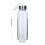 Transparenter Kunststoff-Wasserbecher mit Edelstahldeckel, 500 ml 3
