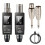 Wireless Microphone Transmitter Receiver for Dynamic Microphone, 20 Channels,Guitar Receiver for Audio Mixer,PA System 1