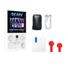DC40V Retro Handheld Game Console 64GB 3.5Inch IPS Screen Portable Pocket Video Player Supports 30+ Emulators C