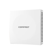 COMFAST Punto de Acceso WiFi 6 AX1500: Punto de Acceso de Pared Gigabit de Doble Banda (2,4/5,8 GHz), OFDMA MU-MIMO para una Cobertura Interior