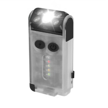 V30 Taschenlampe mit Schlüsselanhänger, Powerbank, Typ-C, Wiederaufladbare Powerbank, Arbeitsleuchte, Notfall-Multifunktions-Taschenlampe