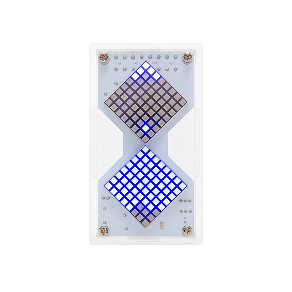 5V LED Dot Matrix Electronic  DIY Kit Gravities Sensor Timer Clock Soldering Practice Electronic DIY Components